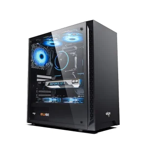 Yipaiyifeng A15 Acrylic ATX Full Tower Multimedia Chassis with Side Panel Window for MicroATX Mobile & Desktop Gaming Stock