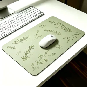 Zero-Glare Smooth Custom PVC Mouse Pad Laptop Pad for Video Editing