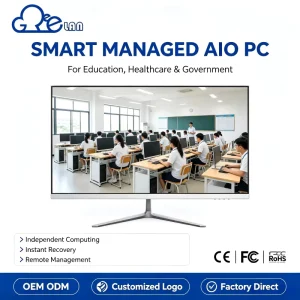 Zero Maintenance i7 i9 All in One PC with System Restore Software AIO Monoblock for School Computer Lab