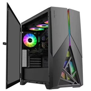 ZeroMaster ES280 RGB Full Tower Computer Case 8 Fan Position 120mm Cooling Acrylic Material Supports E ATX M ATX ITX Gaming