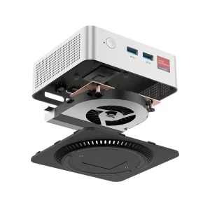 Zkmagic Factory Direct Sale Custom Support Mini Pc AMD R3 4300U CPU 128GB 256GB 512GB 1TB Dual SSD M.2 Windows 11Mini PC