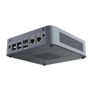 Zkmagic S500+ AMD Ryzen Mini PC R5 5600H R7 6810U LPDDR5 Win11 Dual LAN NVMe SSD Gaming PC HD DP Type C WiFi6 Desktop Computer
