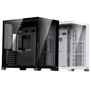 upHere ATX Gaming Computer Case 430mm GPU Mid Tower PC Chassis Dual SSD Single HDD 7 PCIe Slots PC Case UC01