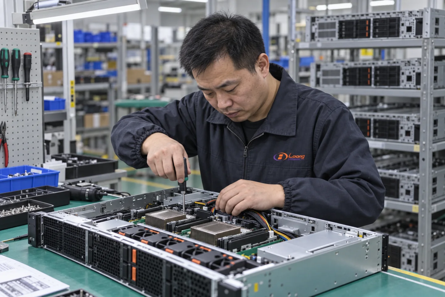 Server chassis assembly